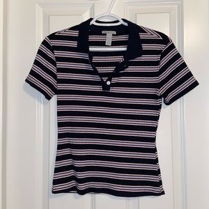 Striped Collard Shirt